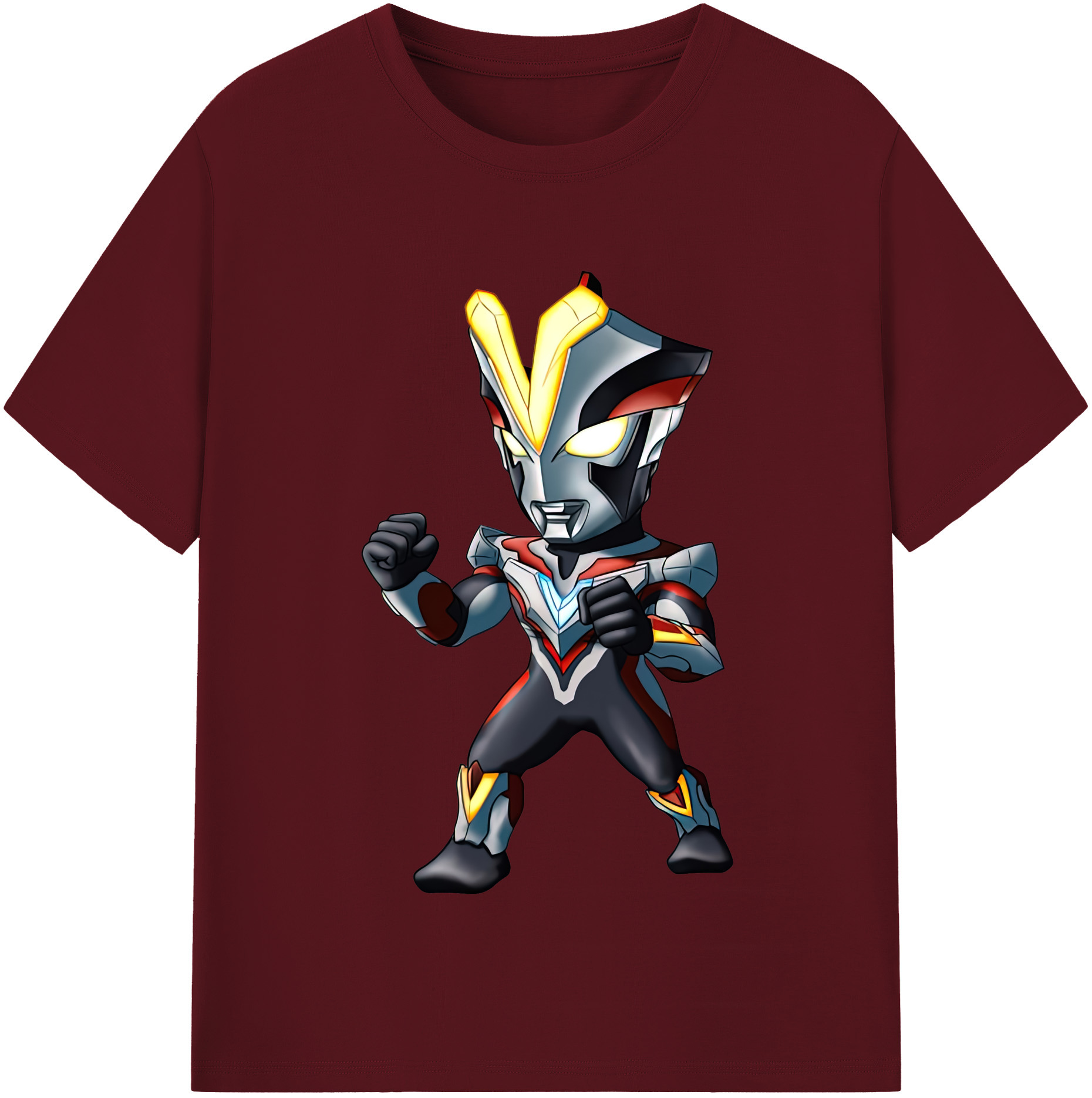 （画像用） ウルトラマン Ultraman 綿100％半袖Tシャツ（フロントプリント）